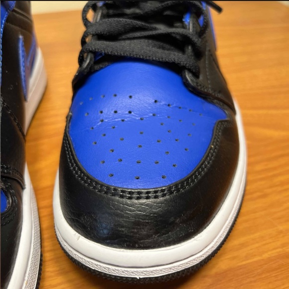 Jordan 1 Mid Hyper Royal - Picture 8 of 9